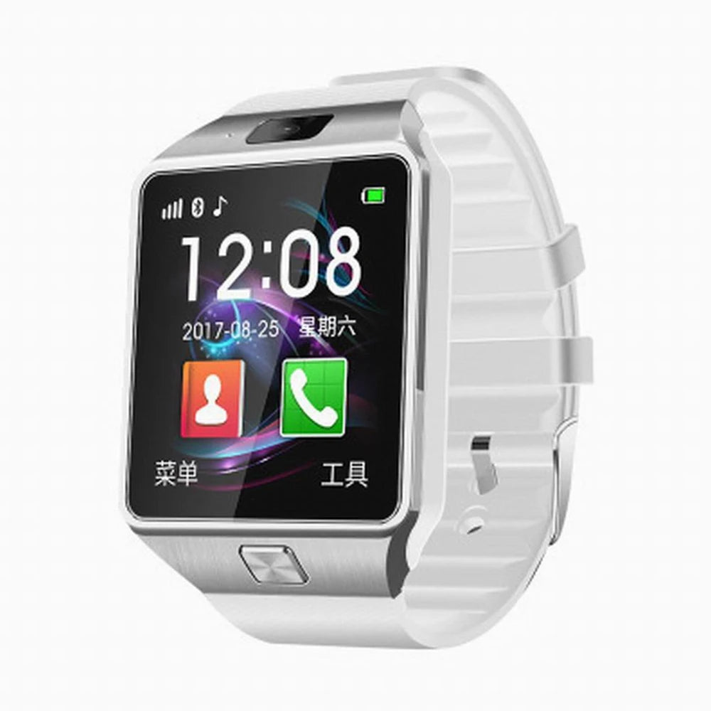 DZ09 Smart Watch IP67 Bluetooth Music Smartwatch Camera With SIM Card Call Smart Watch Men Women Reloj Inteligente For Android