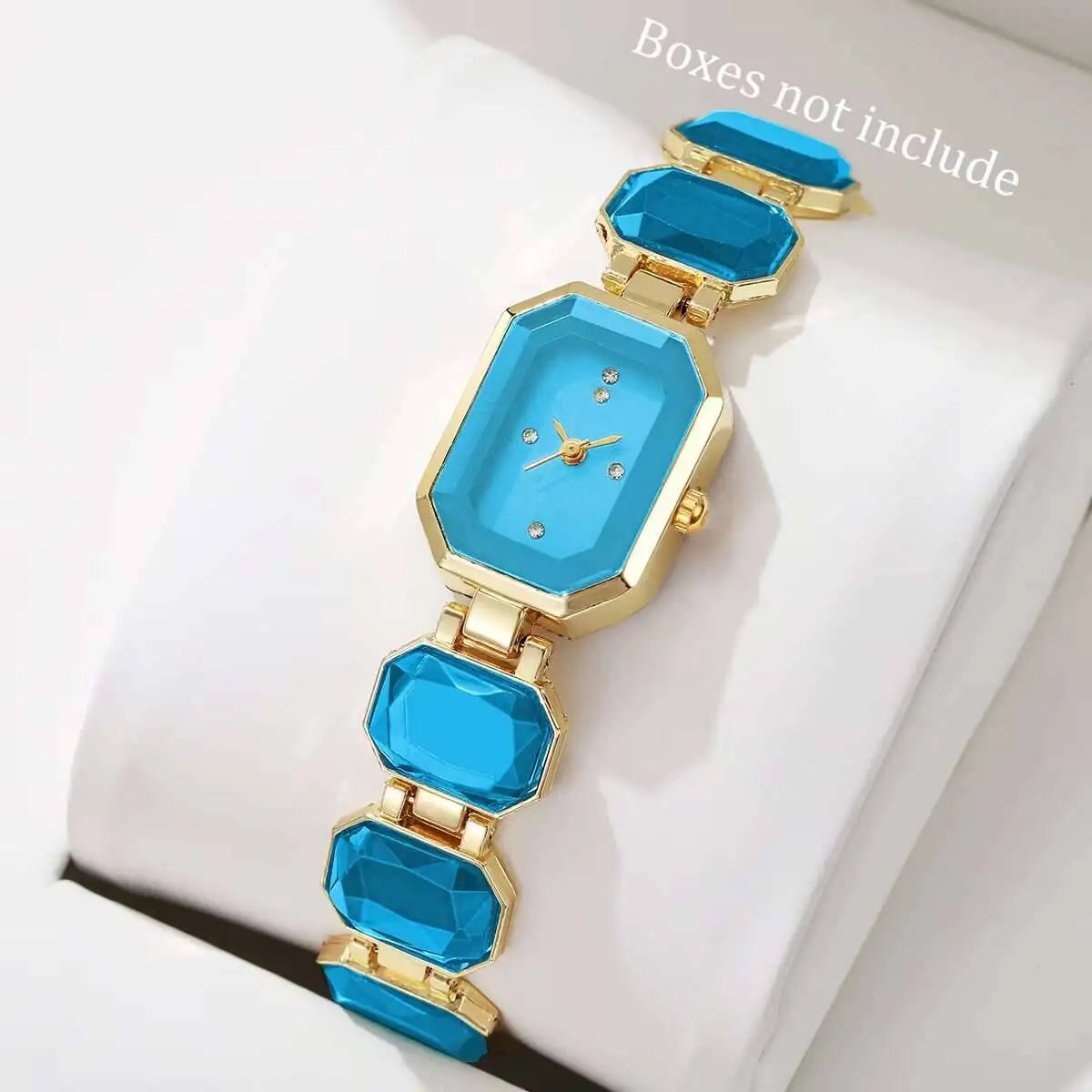 Elegant Women's Watch Fashion Rectangle Dial Ladies Quartz Wrist Watches Girls Clock Reloj Hombre（Without Box）