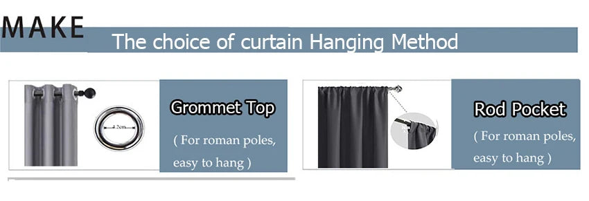 Cortinas para dormitorio con aislamiento acústico y reducción de ruido, modernas y sencillas, cortinas 100% opacas para sala de estar, estores para balcón