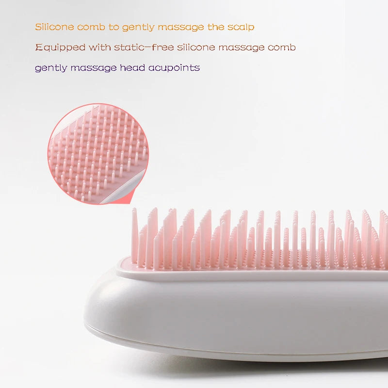 Electric Head Massager Scalp Vibration Brush Hair Massager Comb Anxiety Physiotherapy Apparatus Scalp Massager masajeador