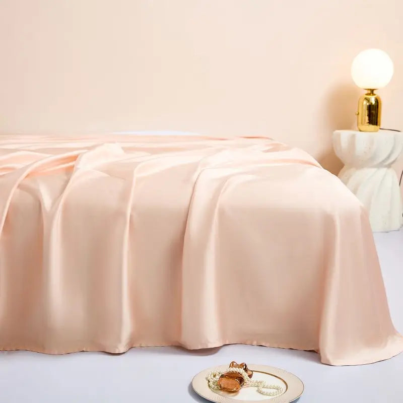 100% Lyocel FlatSheet 200×235cm, Soft Breathable & Cooling Sheets for Hot Sleepers, Silk Smooth Bed Sheets,1Pc