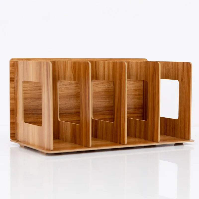 Simple Stand Book Rack Desktop shelf student book stand simple desktop bookshelf DIY creative