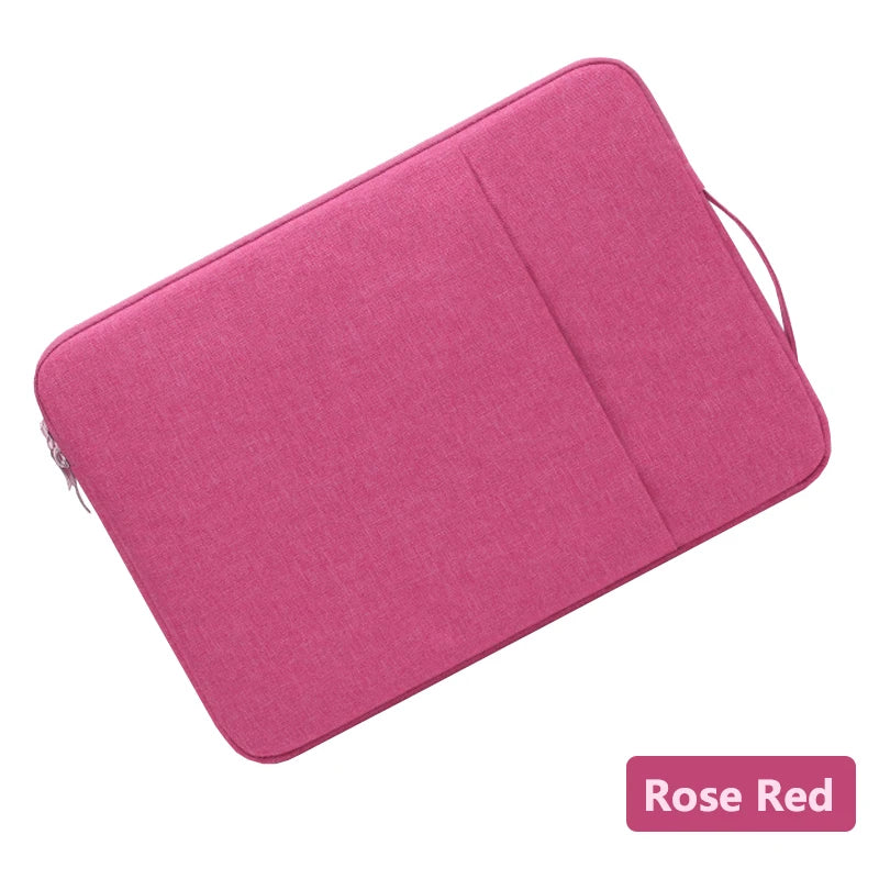 Portable Laptop Sleeve Bag Soft Cover 11 12 13 14 15 15.6 16 Inch for Macbook Huawei Xiaomi HP Dell Lenovo Laptop Sleeve Handbag