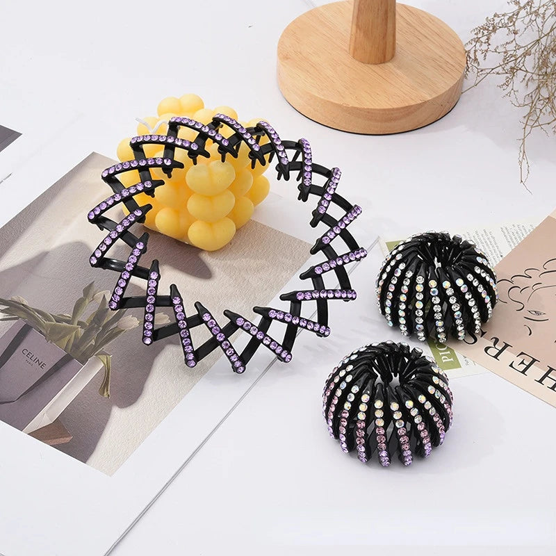 Rhinestone Hair Claw Clip