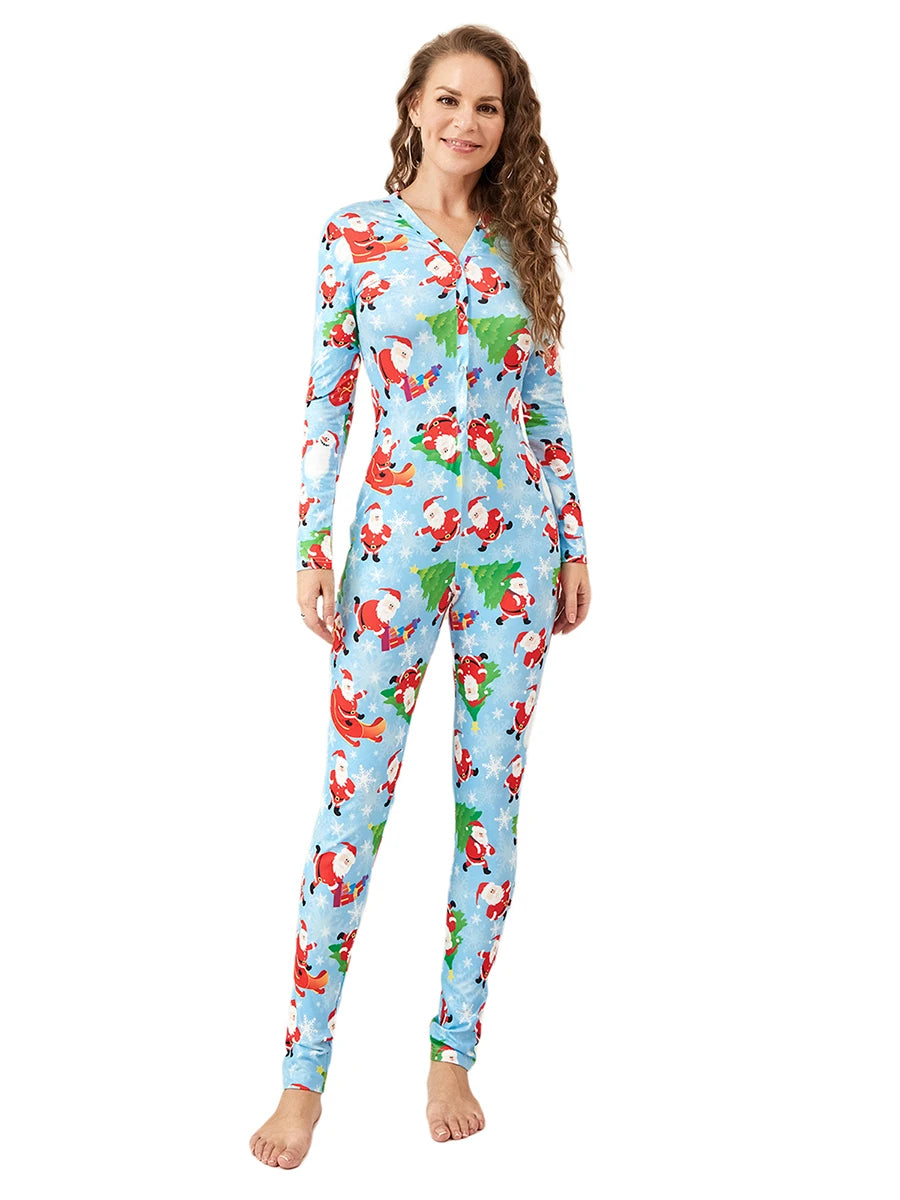Christmas Pajama Romper