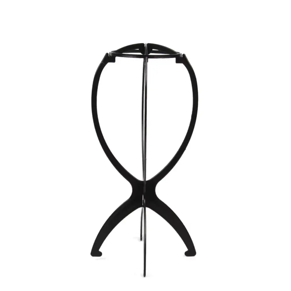 1/3PCS Plastic Wig Stand Portable Wig Head Stand Black Pink Wig Hang Holder Stand Durable Hair Display Tools Wig Accessories