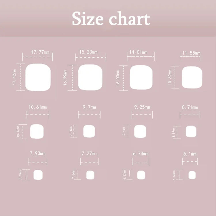 Flowers White French Artificial Toenails Nude Pink Toe False Nails with Glue Wearable Short Flat Shape Fake Toenails Wholesale