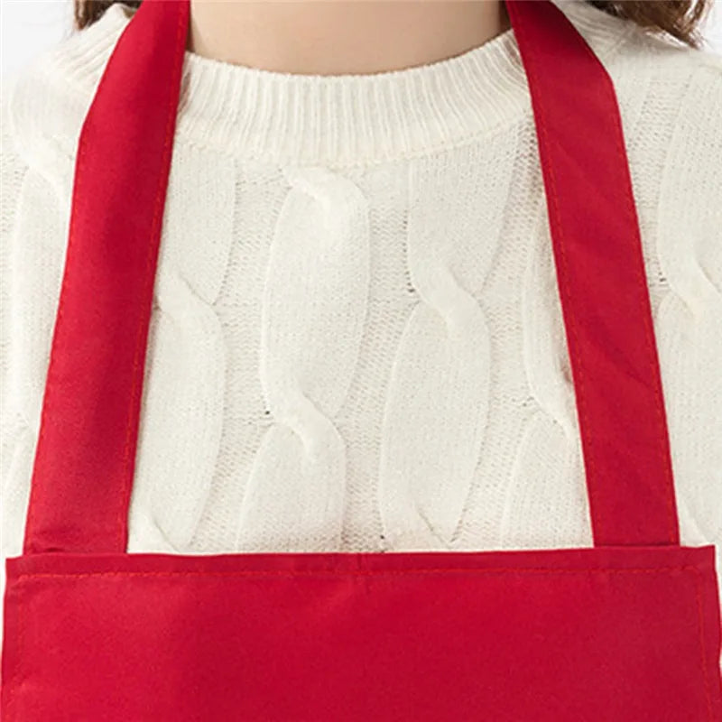 Hot Sale Cooking Kitchen Apron For Woman Men Chef Waiter Cafe Shop BBQ Hairdresser Aprons Bibs Kitchen Accessory