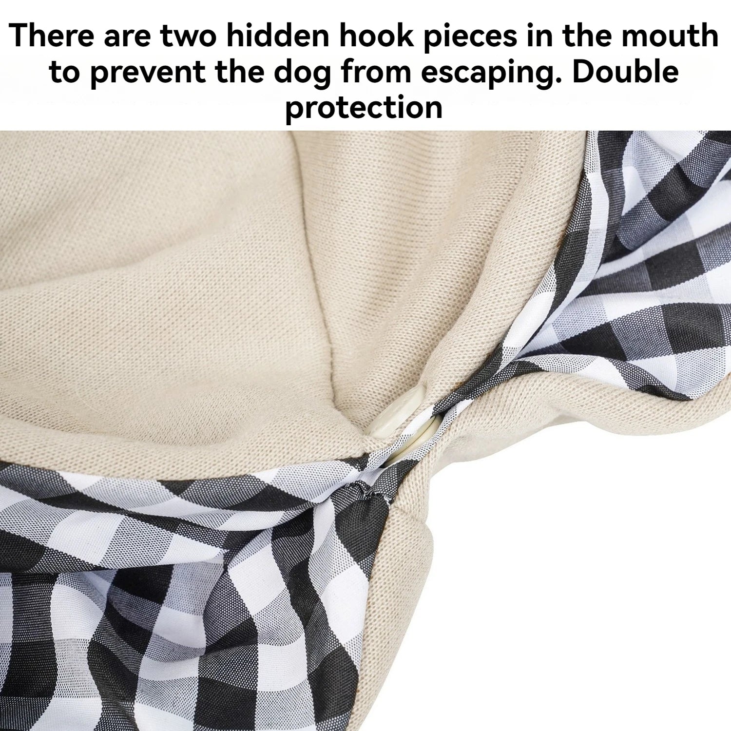 Small pet sling holder, hands-free reversible pet paper plastic bag, handbag, dog and cat sling holder, easy and portable