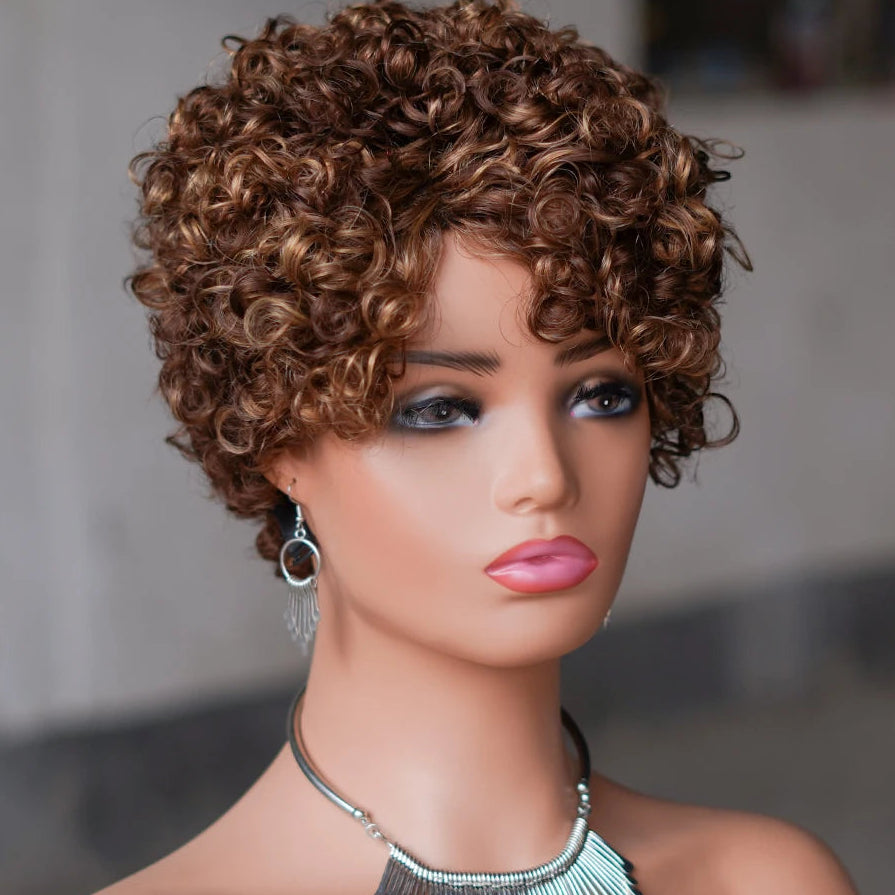 Curly Pixie Cut Wig