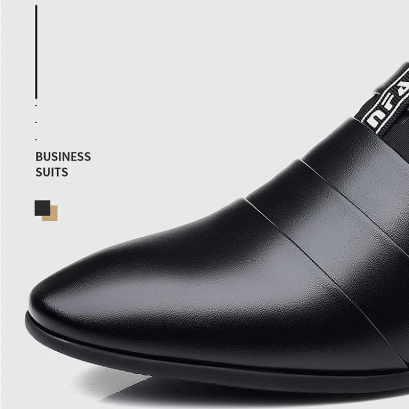 Zapatos de vestir para hombre, mocasines formales para traje de boda para hombre, zapatos de oficina para boda, mocasines sin cordones, zapatos de vestir elegantes para hombre