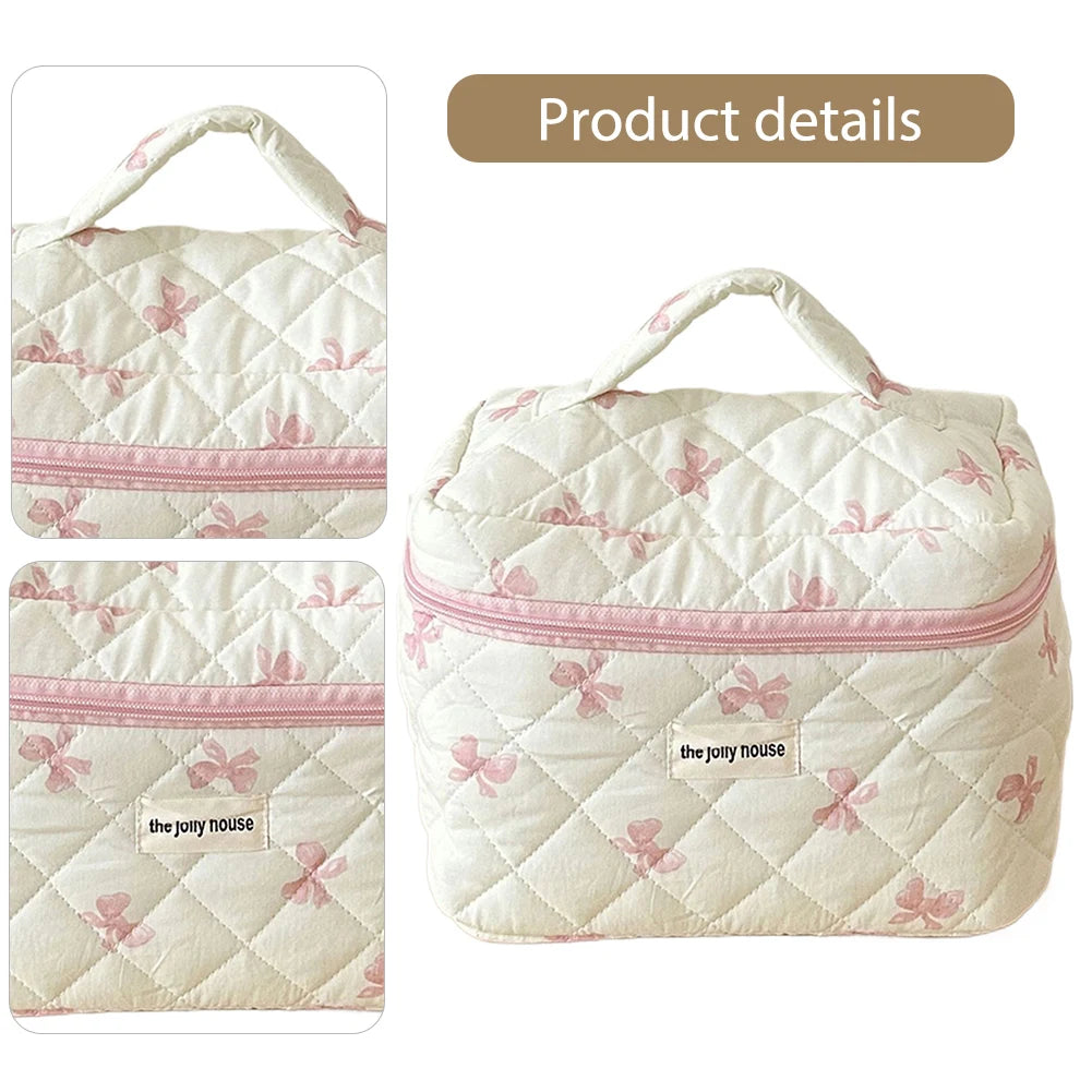Quilted Makeup Organizer