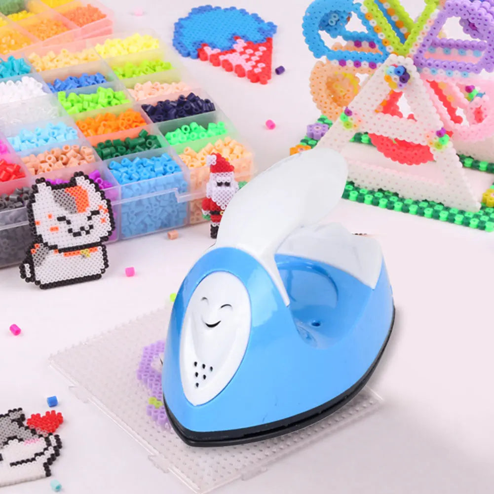 DIY Handheld Mini Iron Portable Electric Small Heat Transfer Machine Versatile Rapid Heating-Up Craft Clothes Sewing Supplies