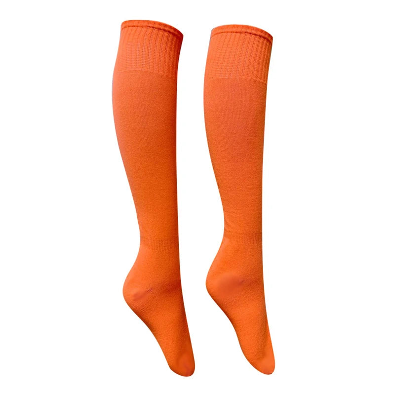 Calcetines deportivos de fútbol al aire libre, rugby, transpirables, de rodilla, para voleibol, béisbol, hockey, calcetines largos para adultos