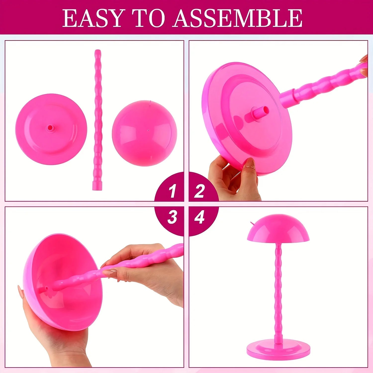 8pcs Wig Holder Wig Head Stand Wig Stand For Styling, 13.8 Inch Wigs Portable Hat Display Stand Travel Wig Holder For Multiple Wigs Practice Hat DIY Stand Head Stand Non Slip Stable