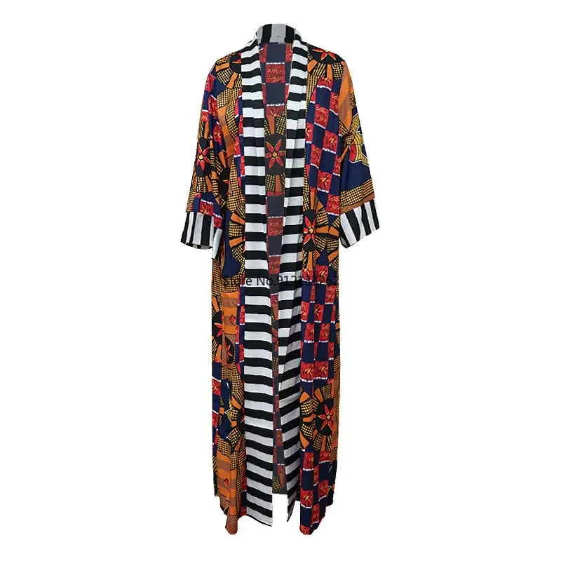 Customized Autumn Polyester African Coat For Women Dashiki New Style Spring Dress African Clothes Fashion Africaine Femme Africa