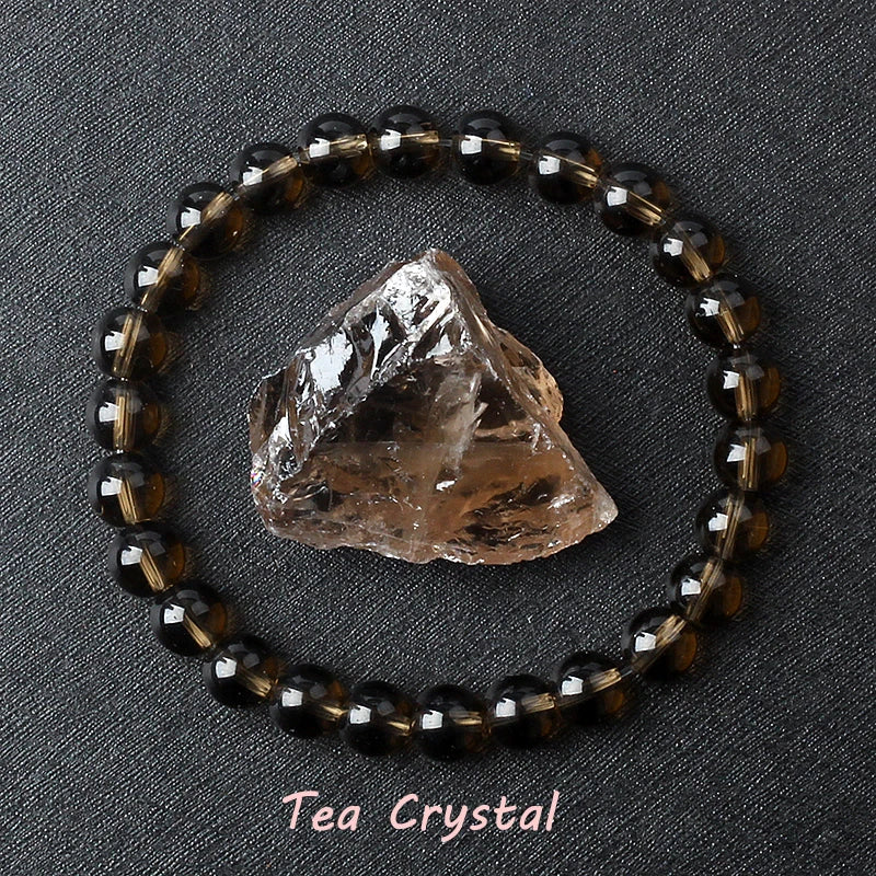 Pulsera de amatista genuina con cristales naturales para mujer, pulsera de amatista hecha de cuentas de piedra natural real, purificante para el cuerpo.