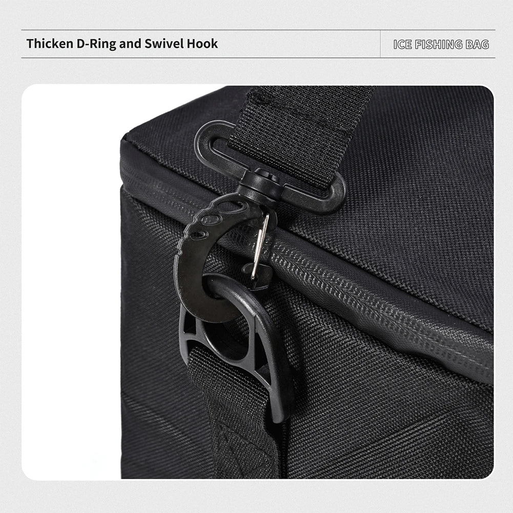 Fishing Tools Carrier Bag Multifunctional Fishing Gears Organizer Waterproof Fishing Accessories Shoulder Bag