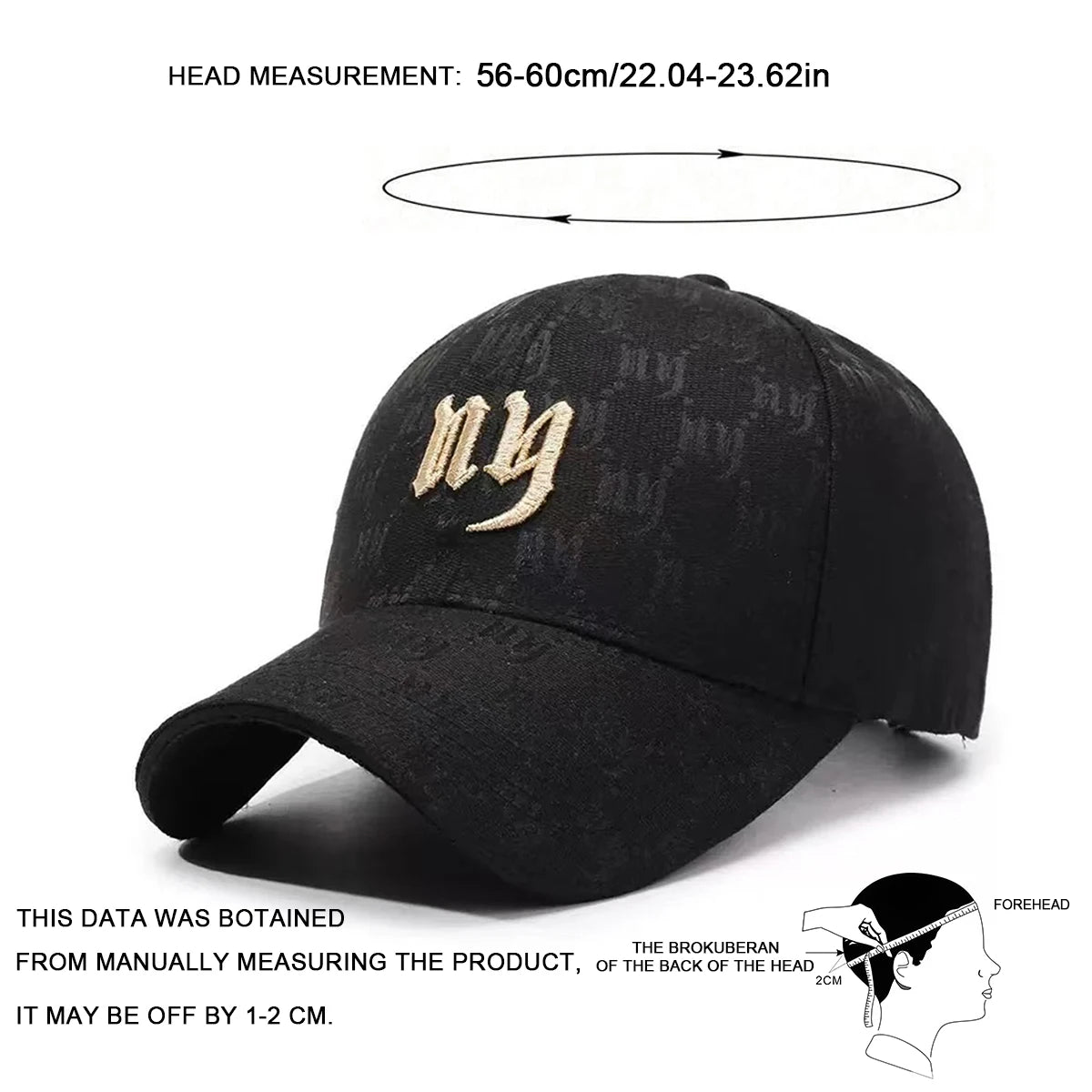 NY Embroidered Baseball Cap