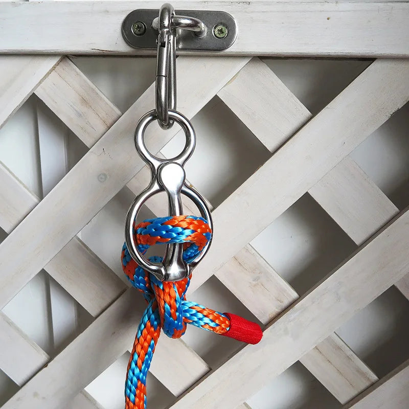 Accessoires d'équitation, boucles de corde en métal, étriers, boucle de sécurité, ralentisseurs de rênes, harnais, fournitures d'équitation