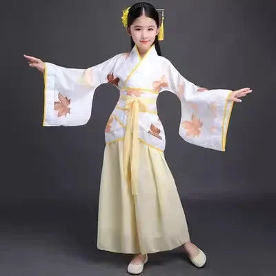Vestido tradicional Hanfu para niñas