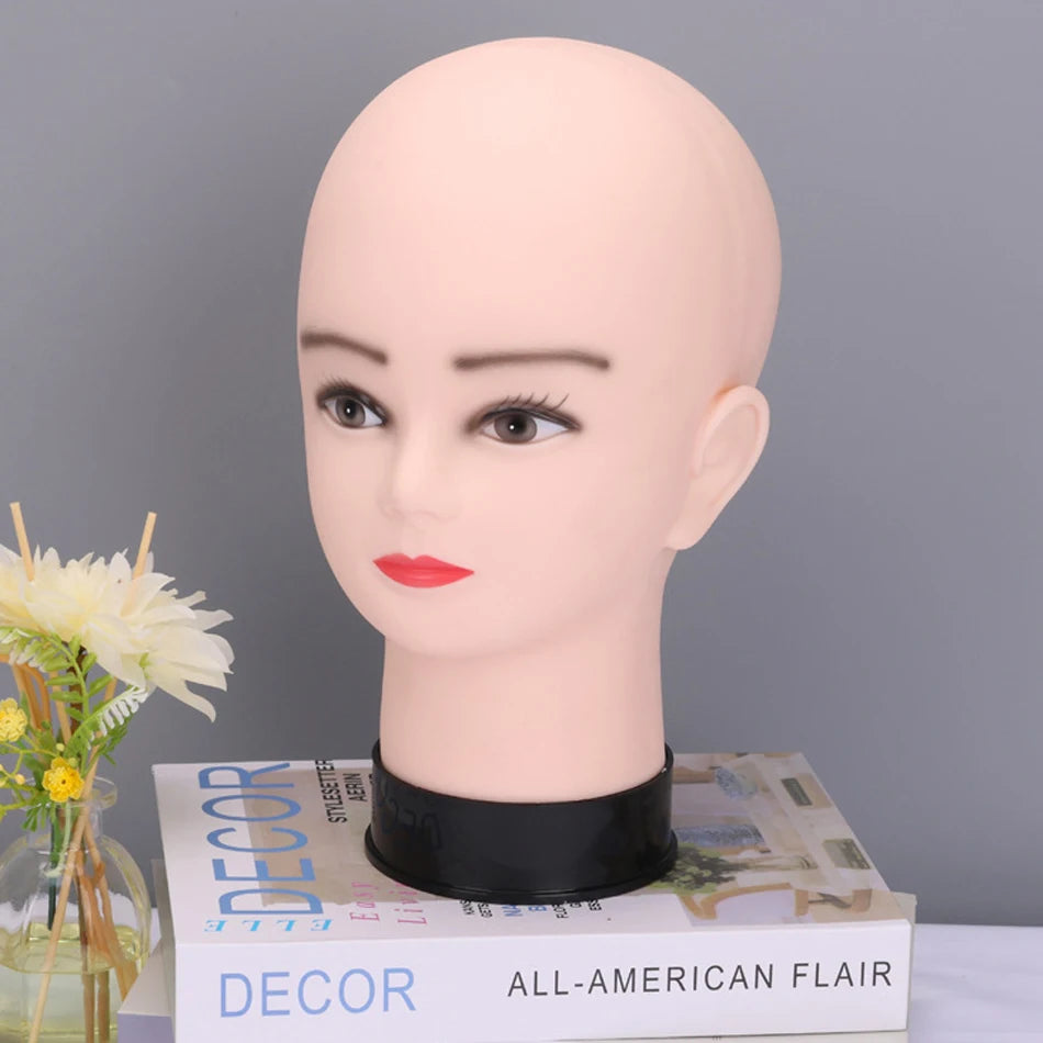 Mannequin Head With Tripod For Making Wig Hat Glasses Mask Display Cosmetology Manikin Head For Makeup Practice Wig Install Kit
