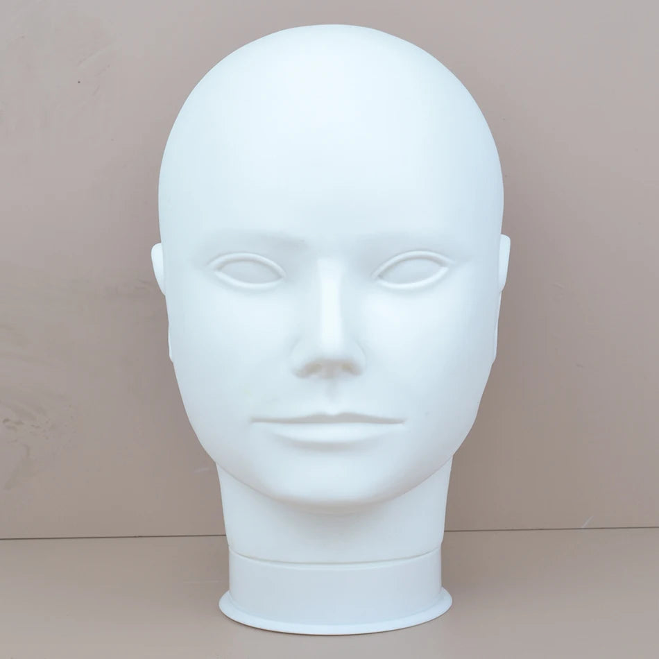Mannequin Head With Tripod For Making Wig Hat Glasses Mask Display Cosmetology Manikin Head For Makeup Practice Wig Install Kit