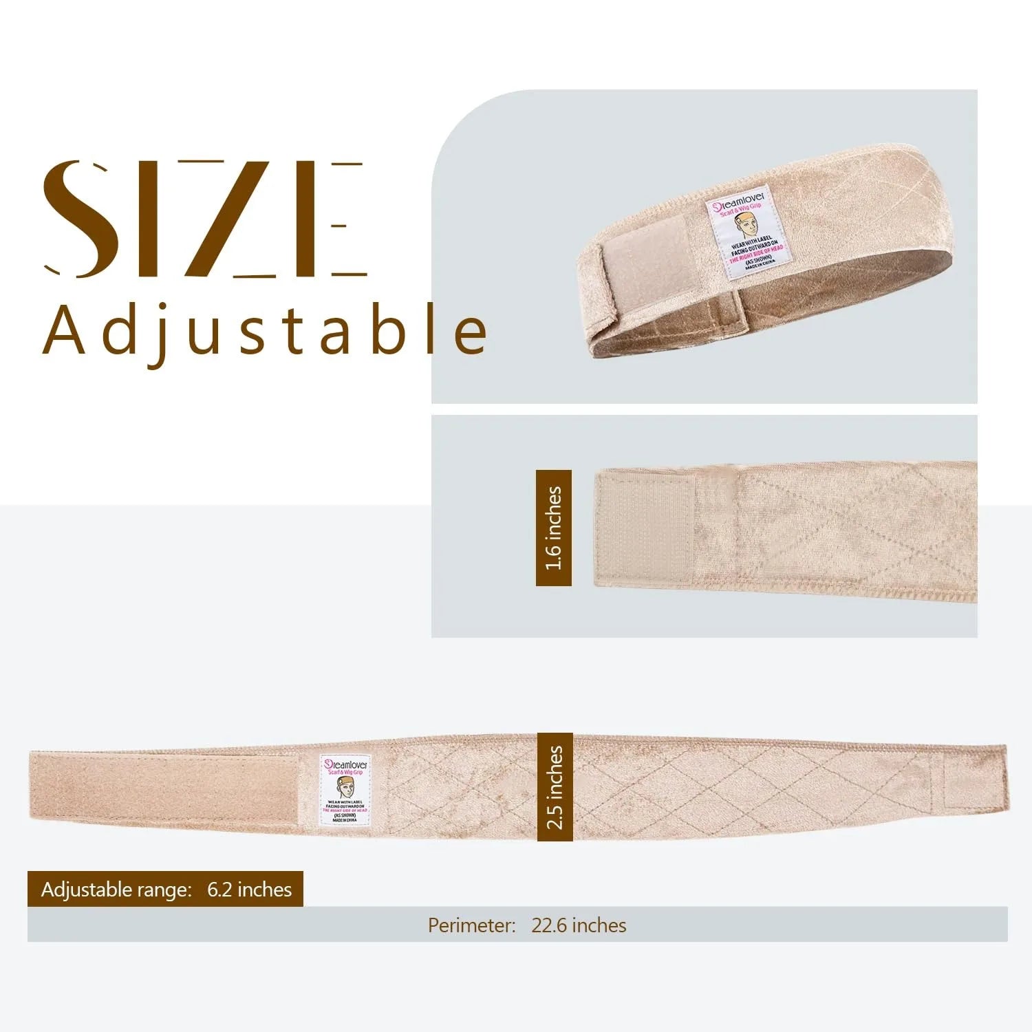 Velvet Wig Grip Band