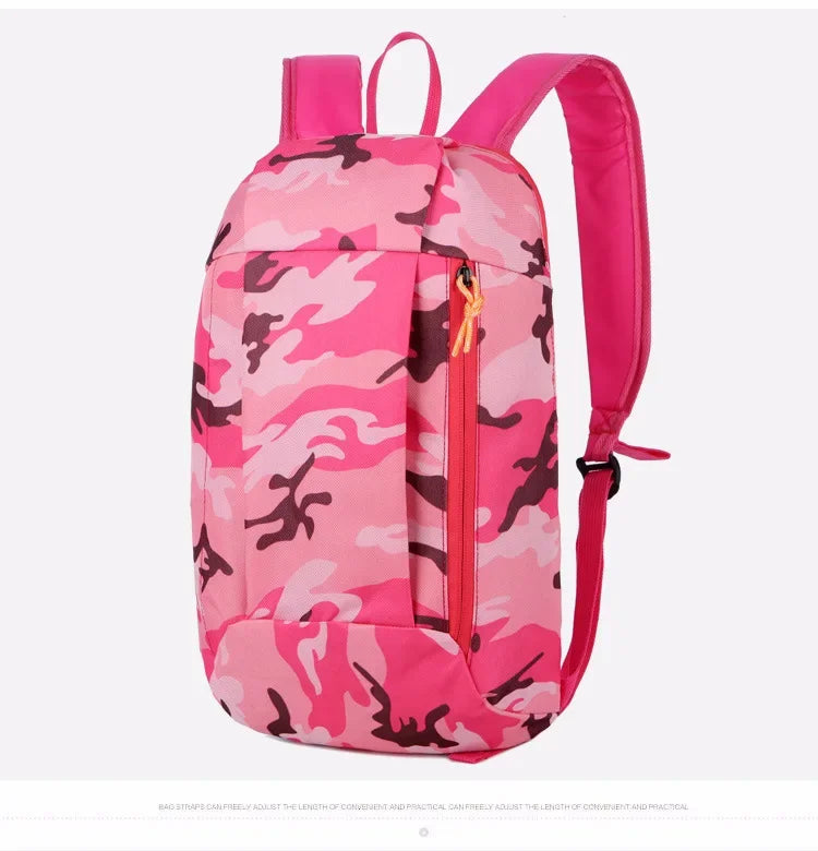 New Camping Hiking Trekking Kids Small Backpacks Waterproof Men Women Outdoor Sports Mountaineering Bag Running Cycling Rucksack