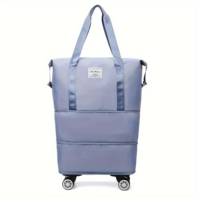 Bolsa de Viaje de Gran Capacidad de 3 Capas – Ruedas Universales y Lista para Aerolíneas