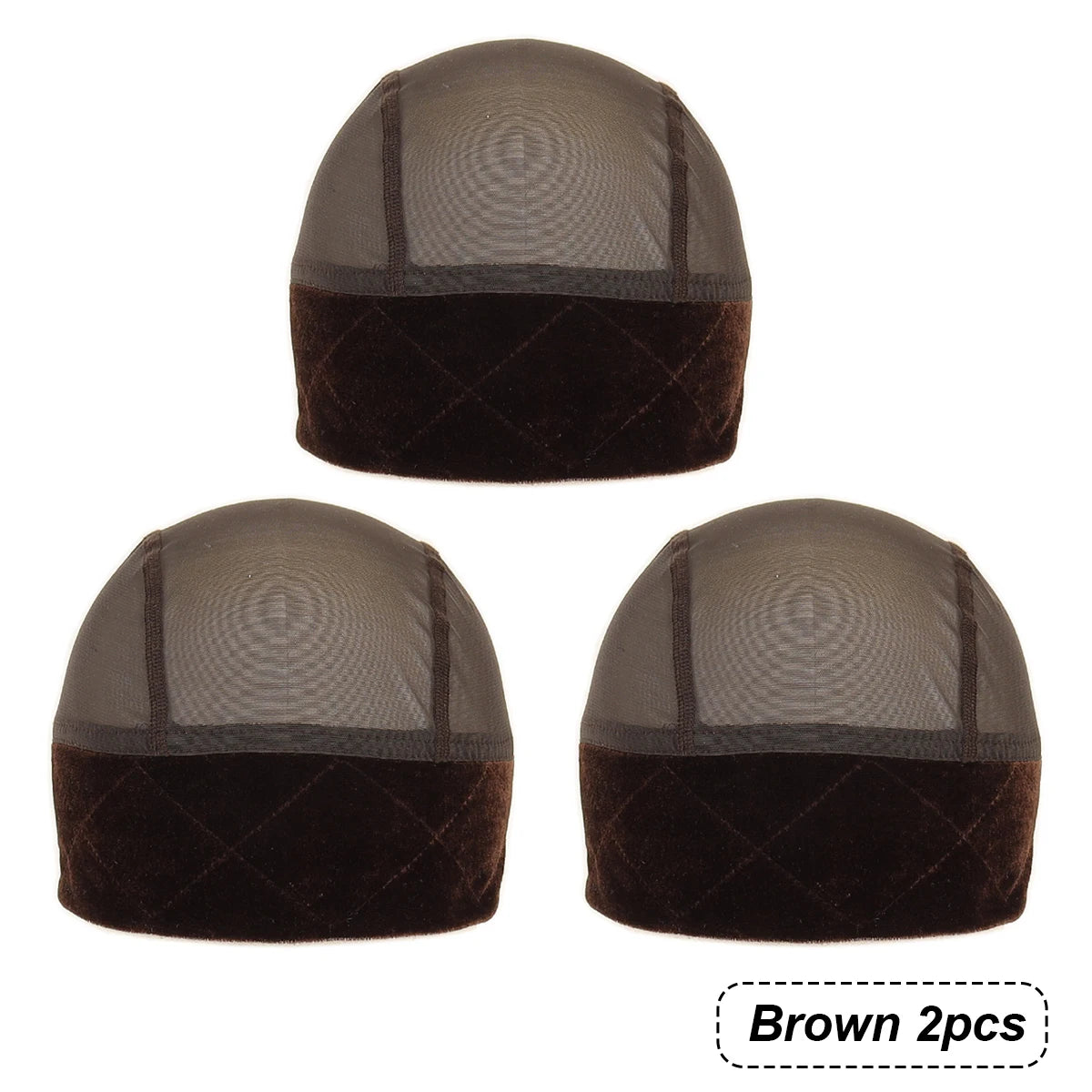 Gorro con agarre negro para pelucas, 1 unidad, banda de agarre de terciopelo ajustable con gorro para mujer, gorros cómodos y ventilados para pelucas