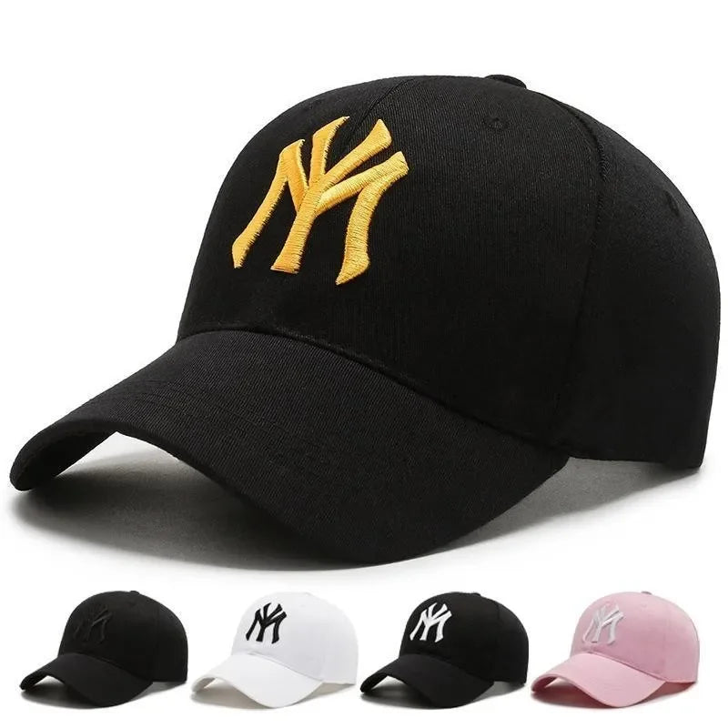 1PC Unisex Casual Baseball Caps Letter Embroidery Hip-hop Hats Spring Autumn Outdoor Adjustable Trucker Caps Sunscreen Hat
