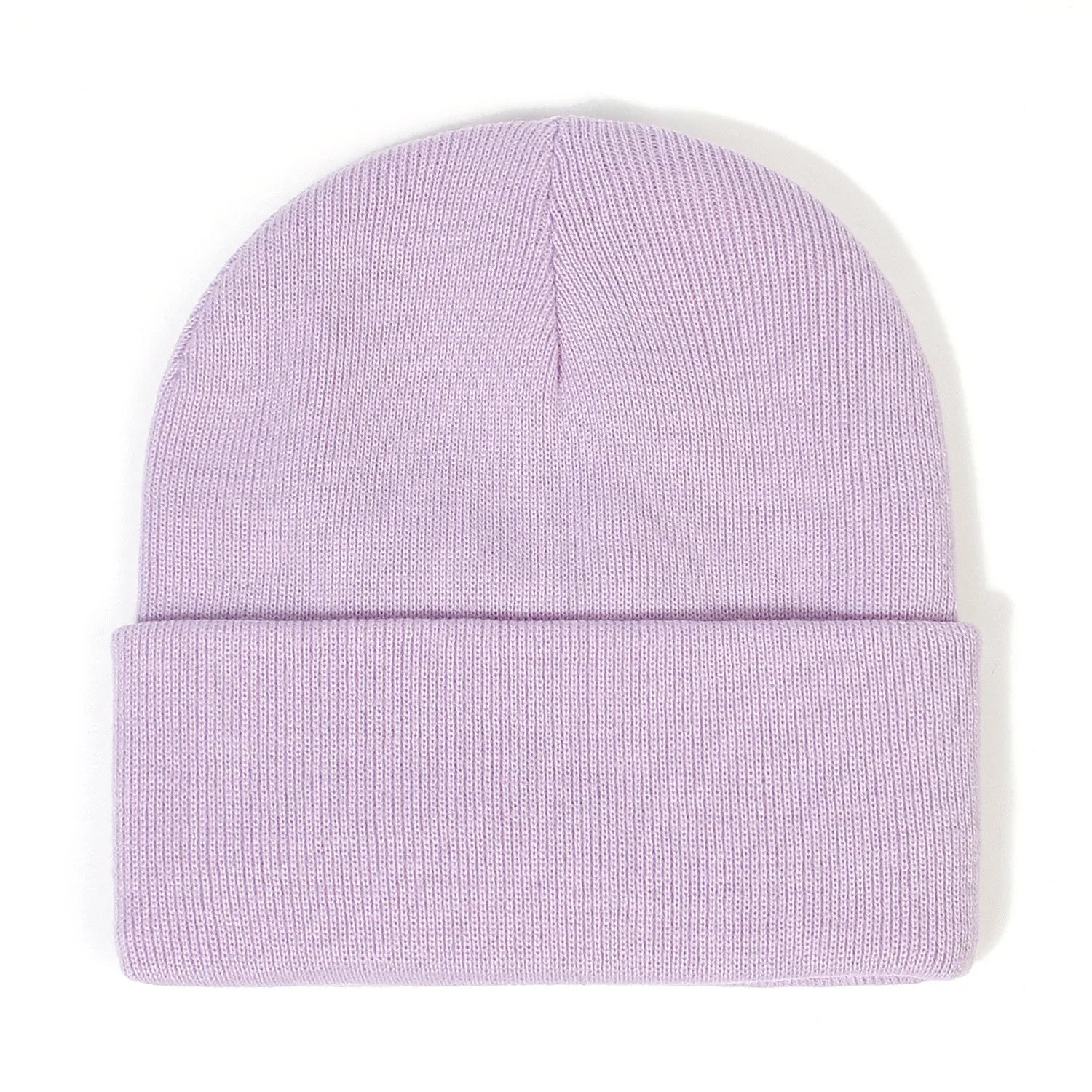 Knitted Hat For Women Silk Satin Lined Beanies Chunky Caps Warm Winter Women Men Bonnet Skullies Caps Male Female Balaclava Hats