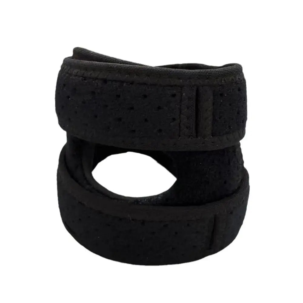 Soporte para equipo deportivo Rodilleras transpirables ajustables con correa rotuliana que mejoran la estabilidad de las articulaciones Cómodo soporte de rodilla para deportes al aire libre