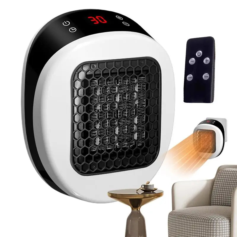 Plug In Heaters For Indoor Use Electric Indoor Wall Heater Wall Mounted Heater Remote Control Wall Outlet Space Heater For
