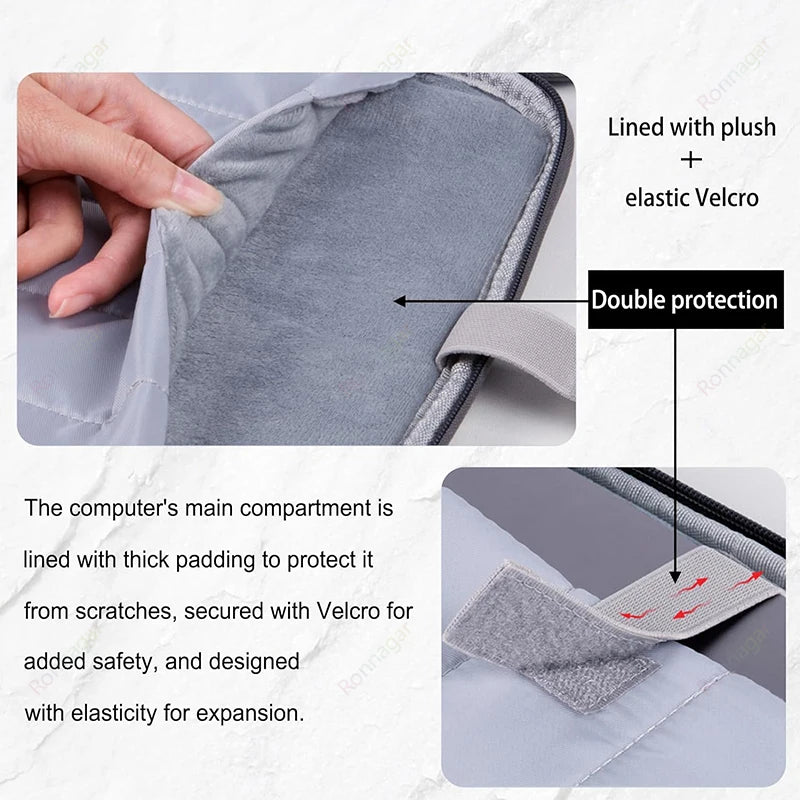 Laptop Sleeve Bag Compatible with MacBook Air/Pro 13-13.6-15inch 2025 MacBook Pro14 MacBook Air M4 M3 M1 M2 13/13.3/13.6/14/15''