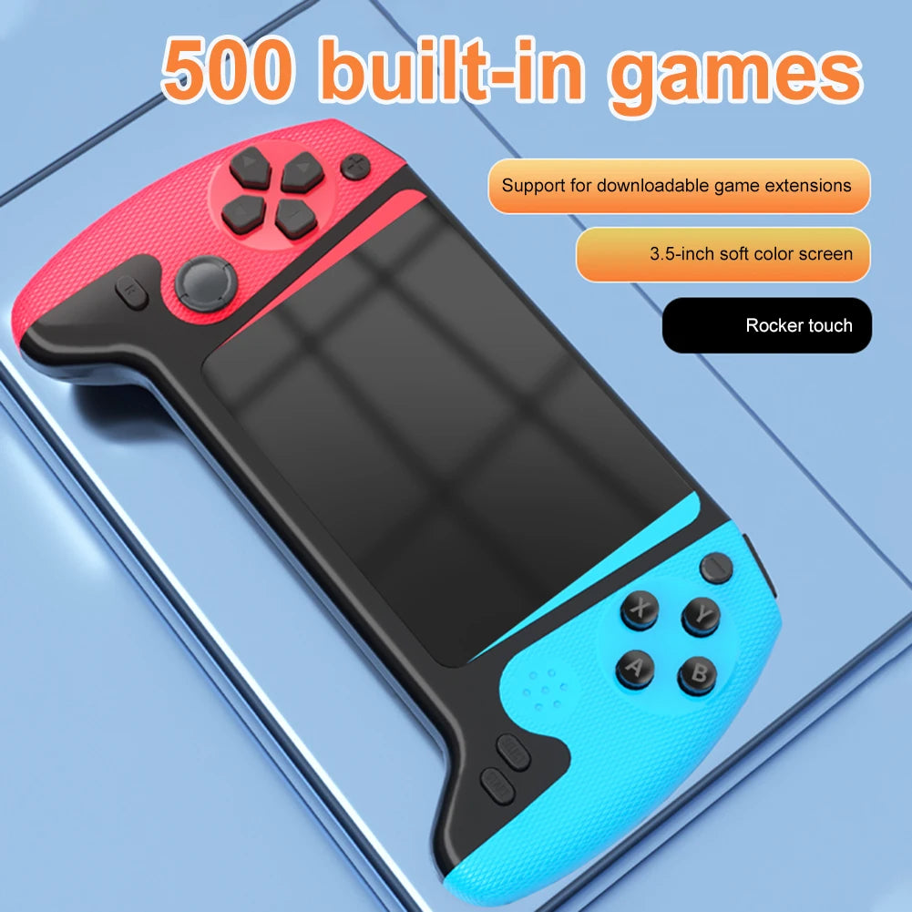 Retro Handheld Game Console – 3.5" Screen, 500 Classic Games & 1200mAh Battery