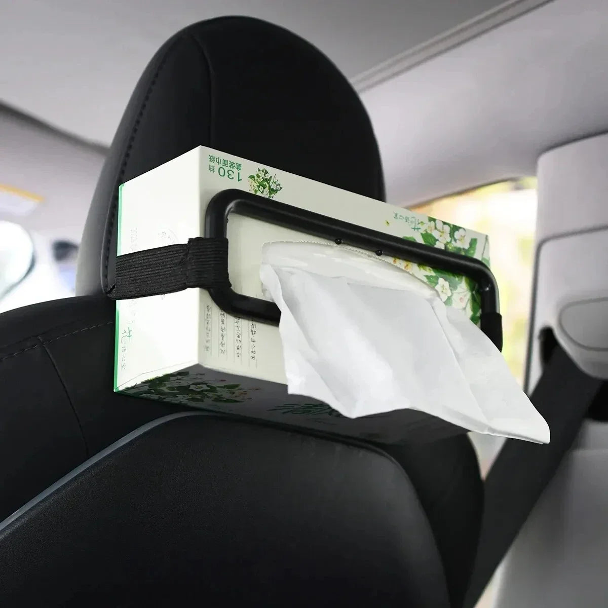 Car supplies paper box clip visor hanging paper towel box seat back Car paper towel frame clip seat back car