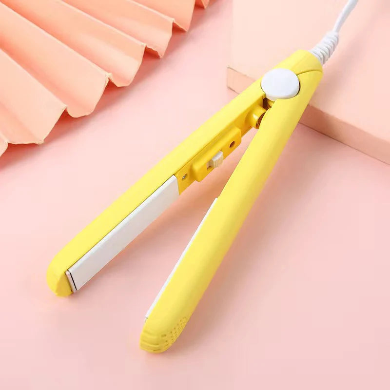2 in 1 Hair Straightener Curling Tool Quick Heating Dual-purpose Adjustable Thermostatically Operated