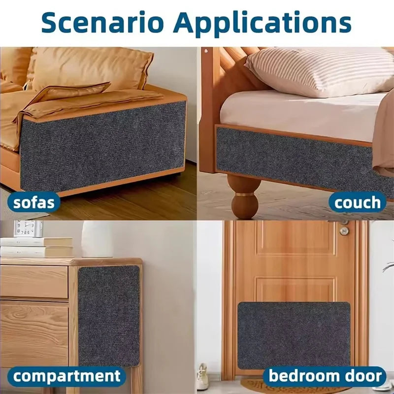 Tapis griffoir pour chat 7 couleurs, protection de canapé, tapis griffoir pour chat, tapis de protection, tapis auto-adhésif, tapis à gratter pour chat à faire soi-même