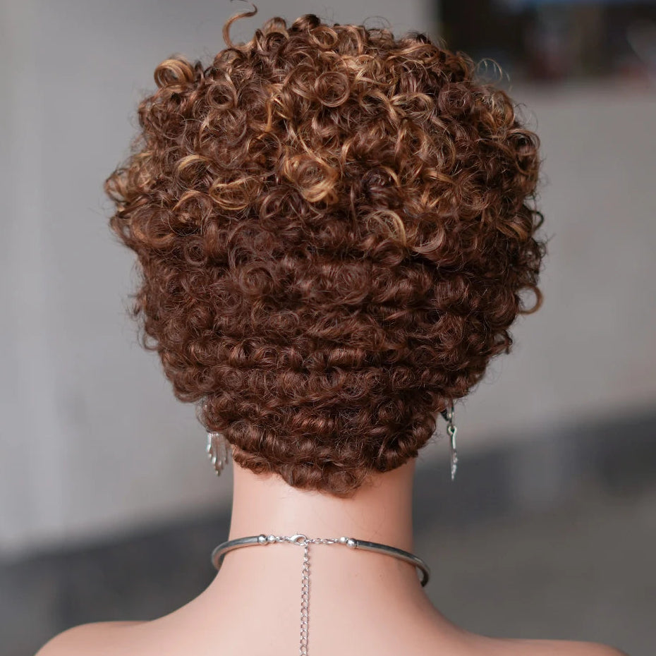 Curly Pixie Cut Wig