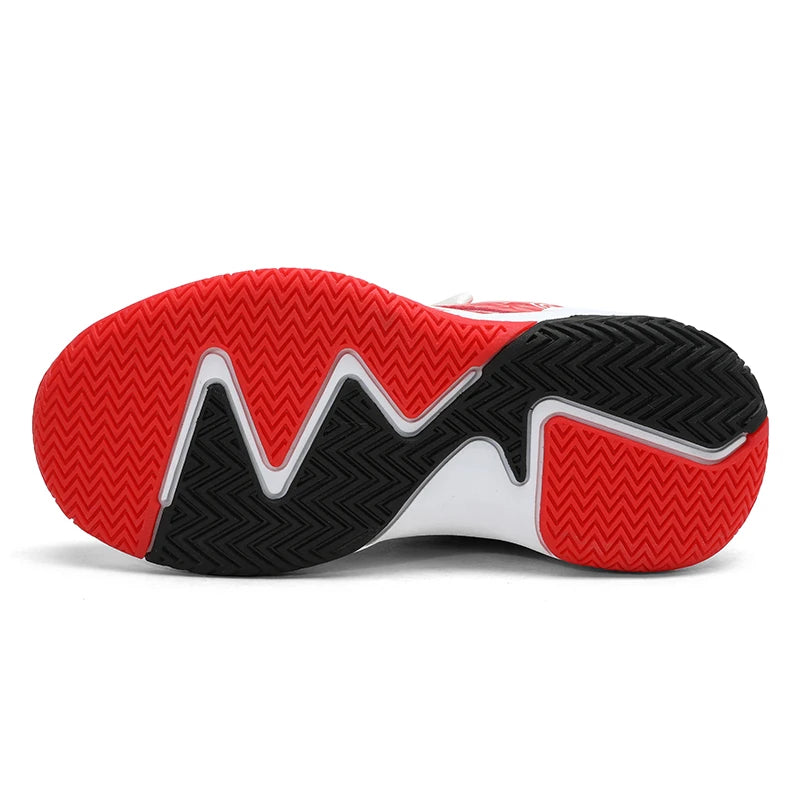Zapatillas de baloncesto para niños con hebilla giratoria