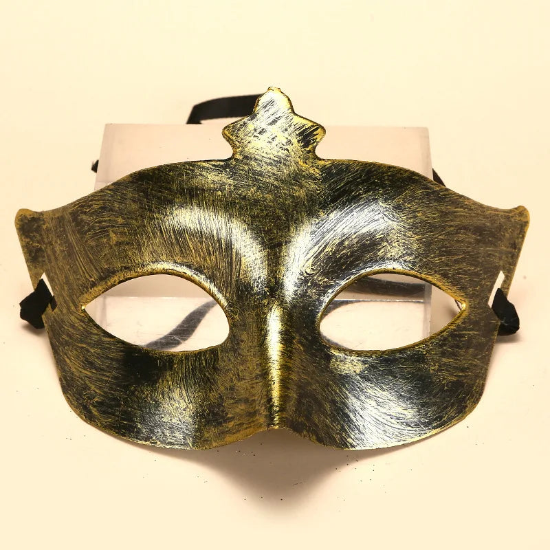 Couple Masks Prince and Princess Halloween Couple Vintage Masks Prince Princess Jazz Half Face Cover Holiday Party Decorations