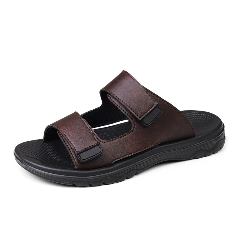 Men's Slippers Autumn New Leisure Beach Holiday Outdoor Male Retro Comfortable Slipper for Men Casual Rubber Designer Shoes