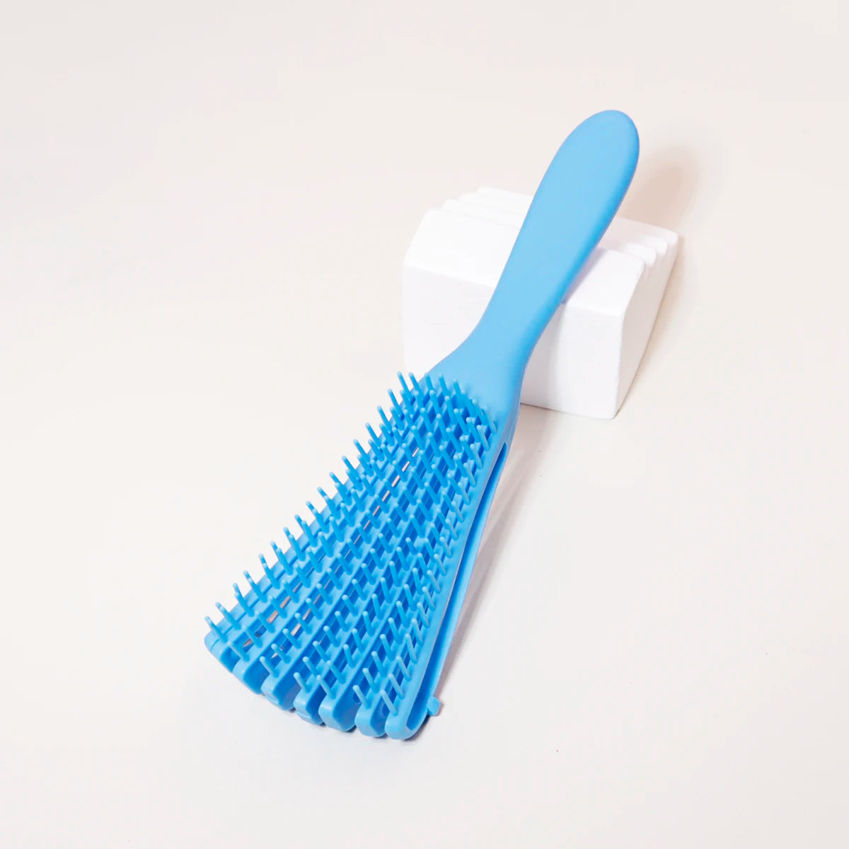 Scalp Massage Brush Winding To Sag Hair Brush Anti-static Wet Curl Hair Brush Salon Hairdressing Tool Special for Real Hair Wigs
