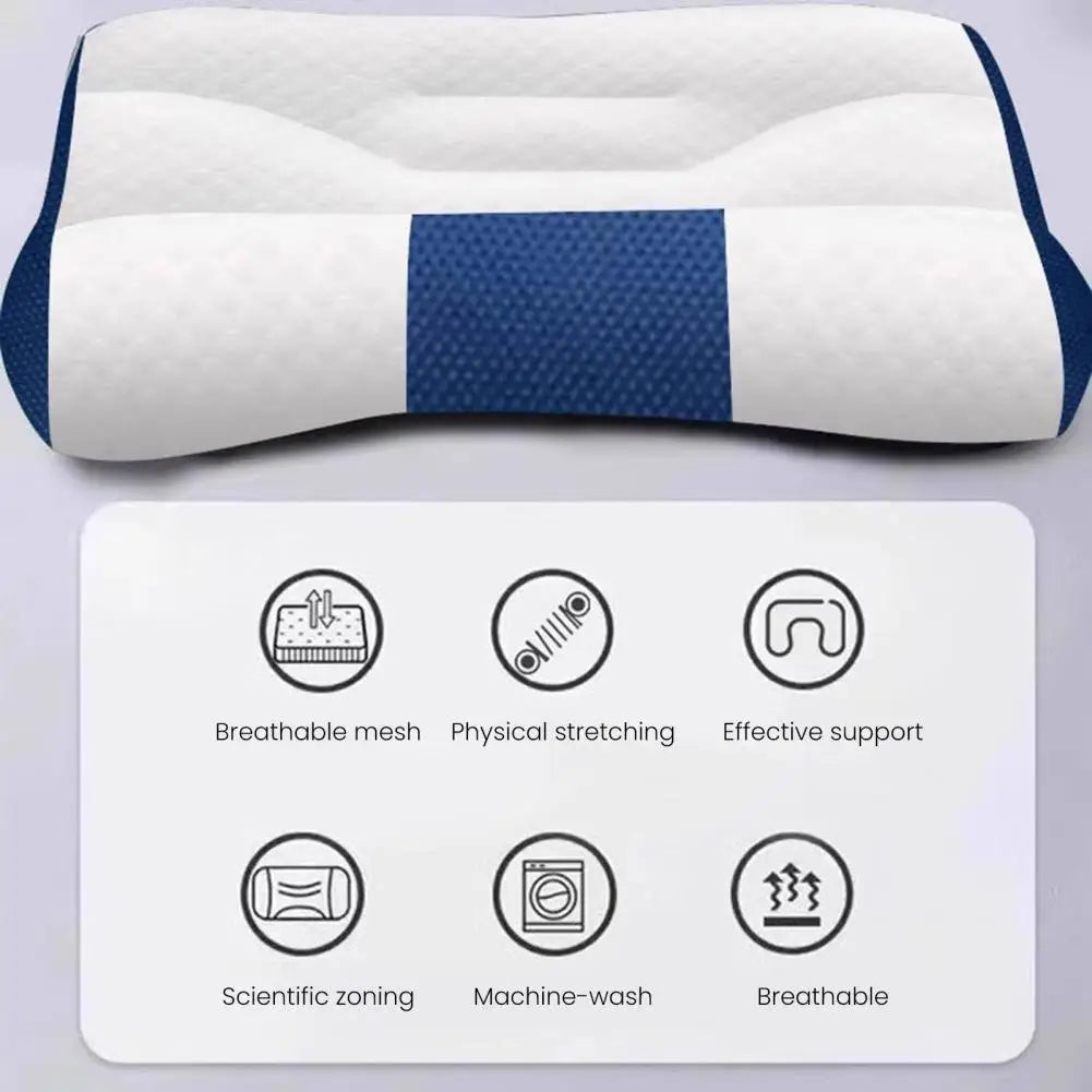 Almohada cervical de espuma viscoelástica ajustable