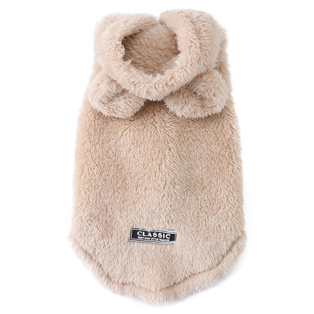 Pull chaud pour chat – Polaire douce tenue automne-hiver