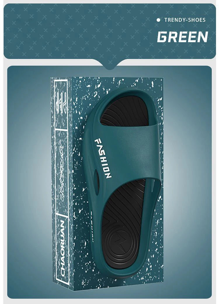Men's slippers for outdoor wear in summer with soft soles new high-end sports sandals for men anti slip and odor proof