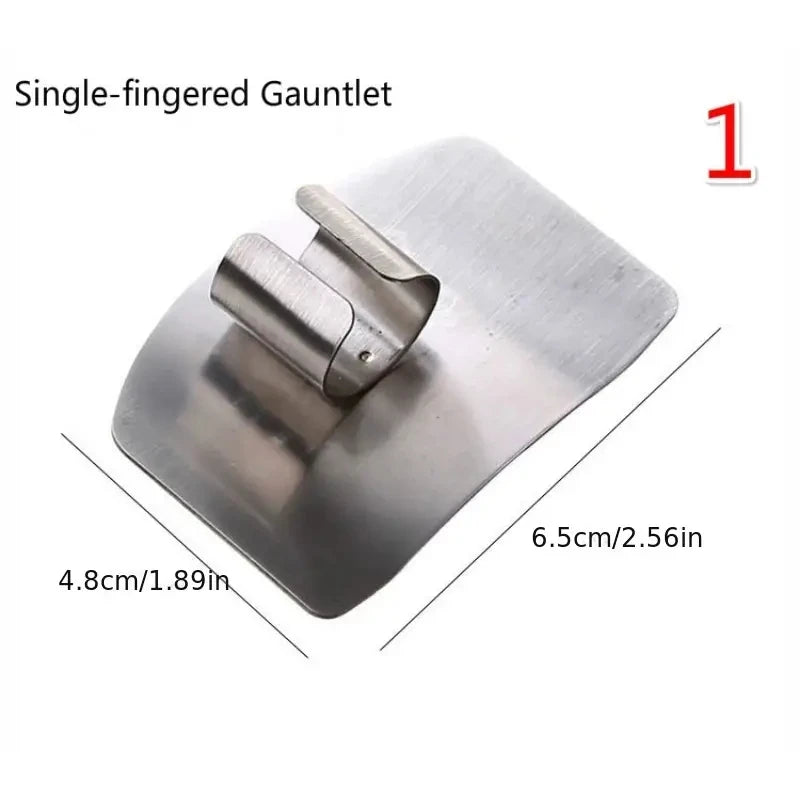 2/4 kitchen multifunctional vegetable cutting and anti cutting stainless steel finger protectors