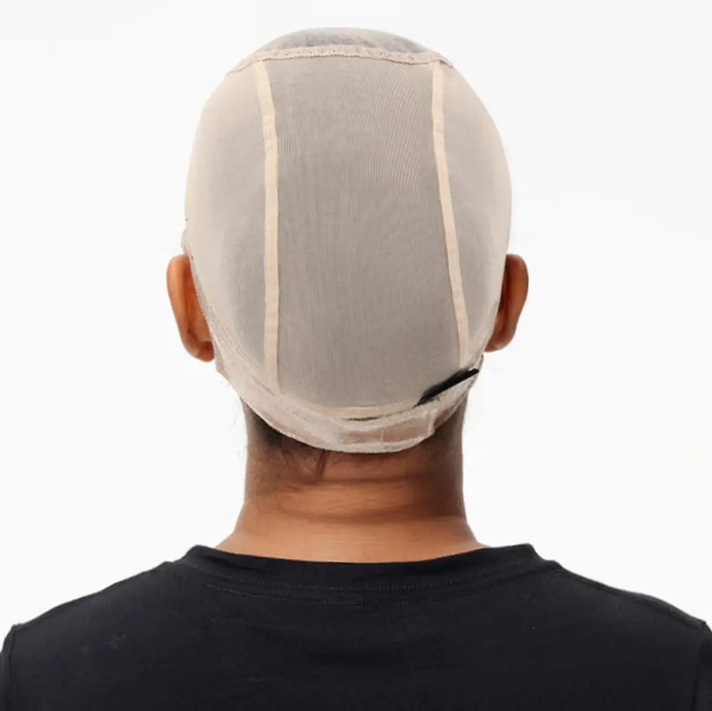 Female Headband Wig Cap  Lace Wig Cap For Wig Making U Part Wig Caps With Adjustable Velvet Wig Grip To Wear Wig Nude Hair Net